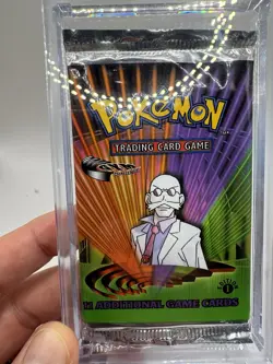 Pokemon Gym Challenge 1st Edition Booster Pack - Image 1