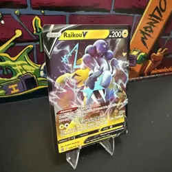 Pokemon NM Holo Raikou V 048/172 Ultra Rare SWSH09: Brilliant Stars - Image 2