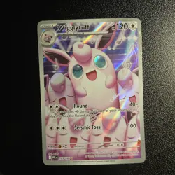 Pokemon TCG ME Phantasmal Flames Wigglytuff 105/094 Illustration Rare NM - Image 1