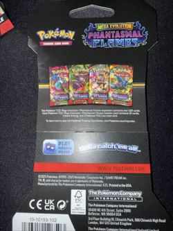 Pokemon Phantasmal Flames Booster Pack - Random Art - In Hand Fast Shipping! - Image 4