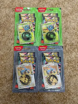 4 Pokemon TCG Mega Evolution Ascended Heroes 2 Pack Blister IN HAND! - Image 1