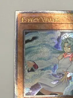 Effect Veiler (Alt Art) Quarter Century Secret Rare QCR Stampede RA04-EN004 - Image 3