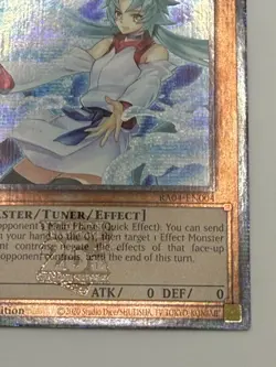 Effect Veiler (Alt Art) Quarter Century Secret Rare QCR Stampede RA04-EN004 - Image 5