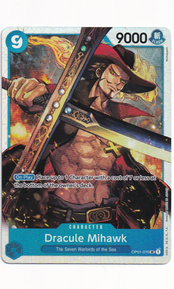 One Piece - #01-070 Dracule Mihawk (Super Rare - Reprint) - Image 1