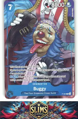 OnePiece TCG - Buggy (Promo Reprint) Near Mint or Better B2G1 - Image 1
