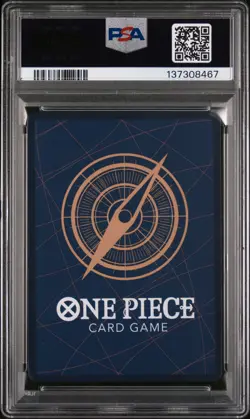 2025 ONE PIECE OP11-A FIST OF DIVINE SPEED #005 SILVERS RAYLEIGH PSA 10 - Image 2