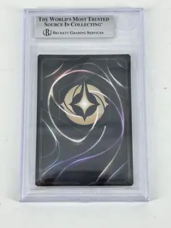 Lorcana Shere Khan - Menacing Predator ENCHANTED FOIL #212/204 BGS MT 9 - Image 2
