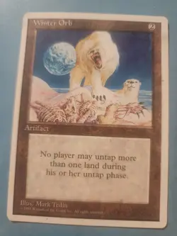 Winter Orb Revised MTG and Ankh Of Mishra - Image 2