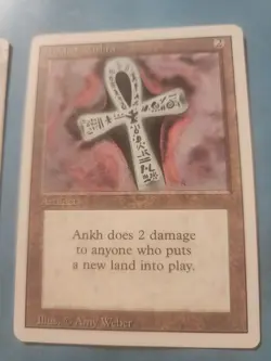 Winter Orb Revised MTG and Ankh Of Mishra - Image 4