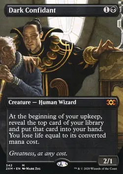 MTG Magic the Gathering Dark Confidant (342/415) Double Masters NM - Image 1
