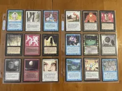 Magic The Gathering Complete Set Of The Dark MTG - Image 1