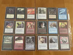 Magic The Gathering Complete Set Of The Dark MTG - Image 2
