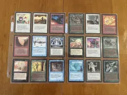 Magic The Gathering Complete Set Of The Dark MTG - Image 3