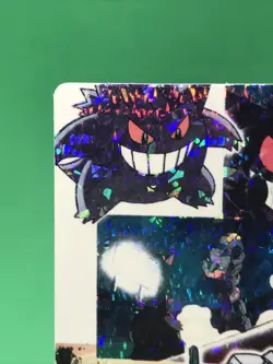 1999 Vintage Pokemon Pocket Monsters Vending Prism Sticker - Gengar #62 - Onix - Image 2