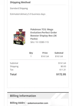 PRESALE Perfect Order Pokemon Center ETB And Booster Display Box - Image 5