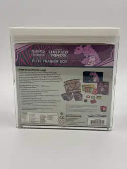 Pokemon Unified Minds Elite Trainer Box SEALED Sun & Moon Tag Team Cards ETB - Image 3