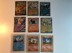 9 Pokemon card bundle - variety of sets with some vintage - Image 1