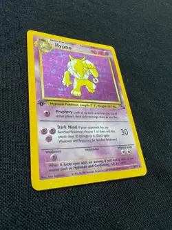 Pokemon TCG Hypno Fossil Holo Card 1st Edition Rare 8/62 - Image 2