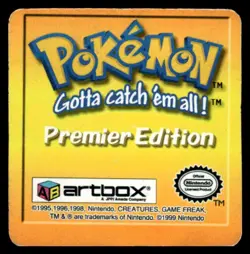 Pokemon Artbox Action Flipz 1999 Nintendo #14 #92 GASTLY #93 HAUNTE - Image 2