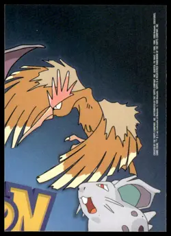 Topps Pokemon Professor Oak #TV7 TV Animation Non Holo Puzzle Piece 1999 NM - Image 2