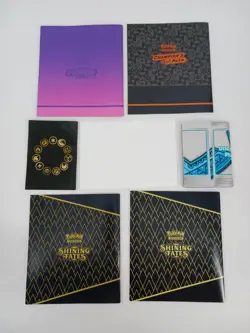 Lot 7 Pokemon Player's Guide Fusion Strike Rule Booklet Go Stickers Snorlax Mat - Image 2