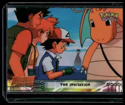 Topps Pokemon Movie The Invitation #13 1st Edition Blue Label 1998 LP - Image 1