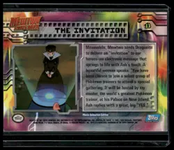 Topps Pokemon Movie The Invitation #13 1st Edition Blue Label 1998 LP - Image 2