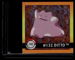 Pokemon 1999 Artbox Sticker #132 Ditto Series 1 - Image 1