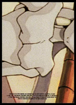 Topps Pokemon Pikachu Sticker Puzzle Card 1999 Movie Edition Black Logo LP - Image 2