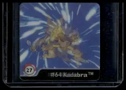 Pokemon Artbox Action Flipz 1999 Series One #27 #63 Abra #65 Alakazam LP - Image 1