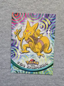 Kadabra #64 1999 Topps Pokemon TV Animation Edition Series 1 Blue Logo - Image 1