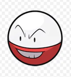 pokemon Laser Engraved 9 Pocket Red Voltrob Double Side (Made To Order) - Image 1