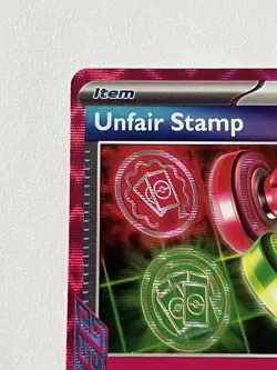 Unfair Stamp 165 Pokemon Twilight Masquerade 2024 Near Mint Ace Spec Rare Holo - Image 5