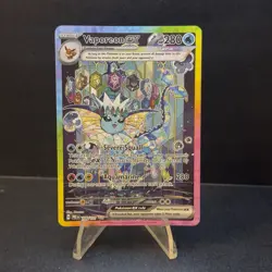 Pokemon TCG Vaporeon EX Prismatic Evolutions Special Illustration Card 149/131 - Image 1