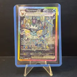 Pokemon TCG Vaporeon EX Prismatic Evolutions Special Illustration Card 149/131 - Image 3