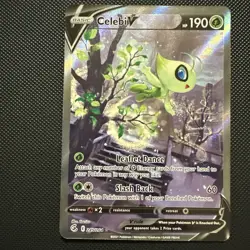 Pokemon TCG Celebi v 245/264 Alternate Art Fusion Strike 2021 - Image 2