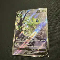 Pokemon TCG Celebi v 245/264 Alternate Art Fusion Strike 2021 - Image 4