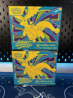 2x Ascended Heroes POKEMON CENTER ETB - Sealed - In Hand - Read Description - Image 1