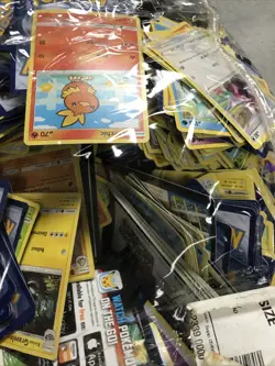 Huge Collection Lot of Hundreds Pokemon Cards Mixed UNSEARCHED 14lbs - Image 2