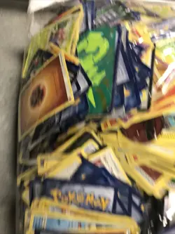 Huge Collection Lot of Hundreds Pokemon Cards Mixed UNSEARCHED 14lbs - Image 4