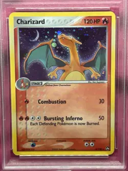 2007 Pokemon EX Power Keepers Charizard Holo 6/108 - PSA 5 Near Mint / Mint - Image 2