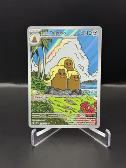 Alolan Dugtrio 208/191 Sv08: Surging Sparks Full Art Holo ENG NM 2024 Pokemon - Image 1