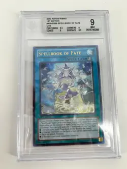 Yu-Gi-Oh Spellbook of Fate ABYR-EN059 1st Edition Ultimate Rare MINT BGS 9 - Image 1