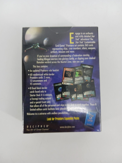 Star Trek Customizable Card Game Premiere Starter Deck II 68 Cards Sealed - Image 2