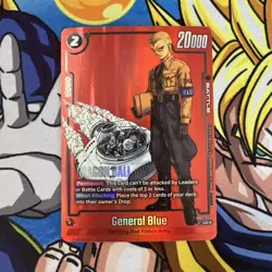 Dragon Ball TCG Card General Blue SB02-059 Holofoil Limited Pack Manga 02 - Image 1