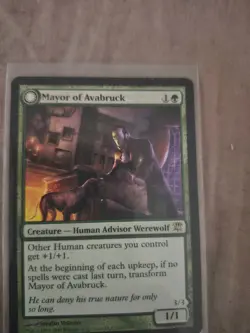 MAYOR OF AVABRUCK HOWLPACK ALPHA nm *ACTUAL PHOTO* - Image 1