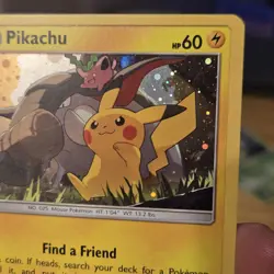 Pikachu SM234 Sun & Moon Holo Black Star Promo Pokemon - Image 4