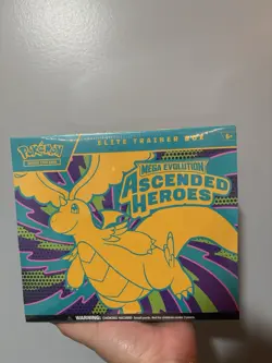 Pokemon Mega Evolution Ascended Heroes Elite Trainer Box Booster Promo English - Image 1