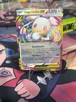 Pokemon TCG Ascended Heroes Mega Audino ex Double Rare 172/217 English NM - Image 1