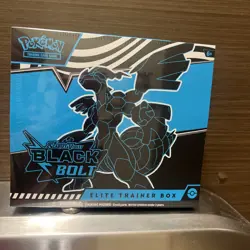 POKEMON TCG SCARLET & VIOLET BLACK BOLT SEALED ELITE TRAINER BOX ETB - Image 1